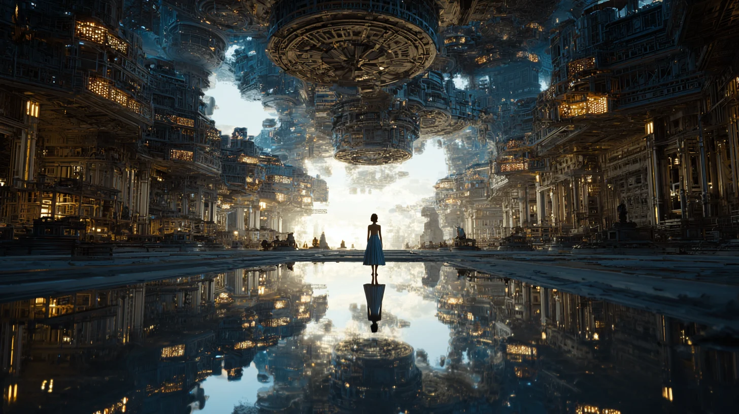 hhhh6122_beautiful_woman_stands_in_a_mirror_dimension_manifes_8e6b57f8-96ec-4ef4-8bdc-71e477cffaee_1